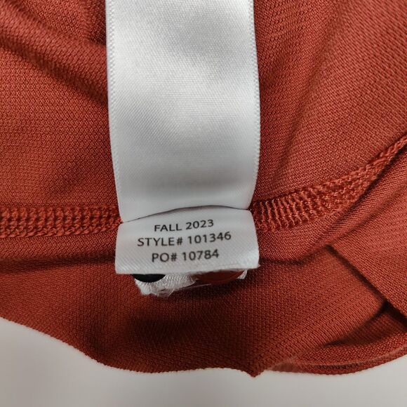 Rhone Delta Pique Polo Shirt Mens XXL 2XL Red Short Sleeve Stretch Commuter - Picture 6 of 8